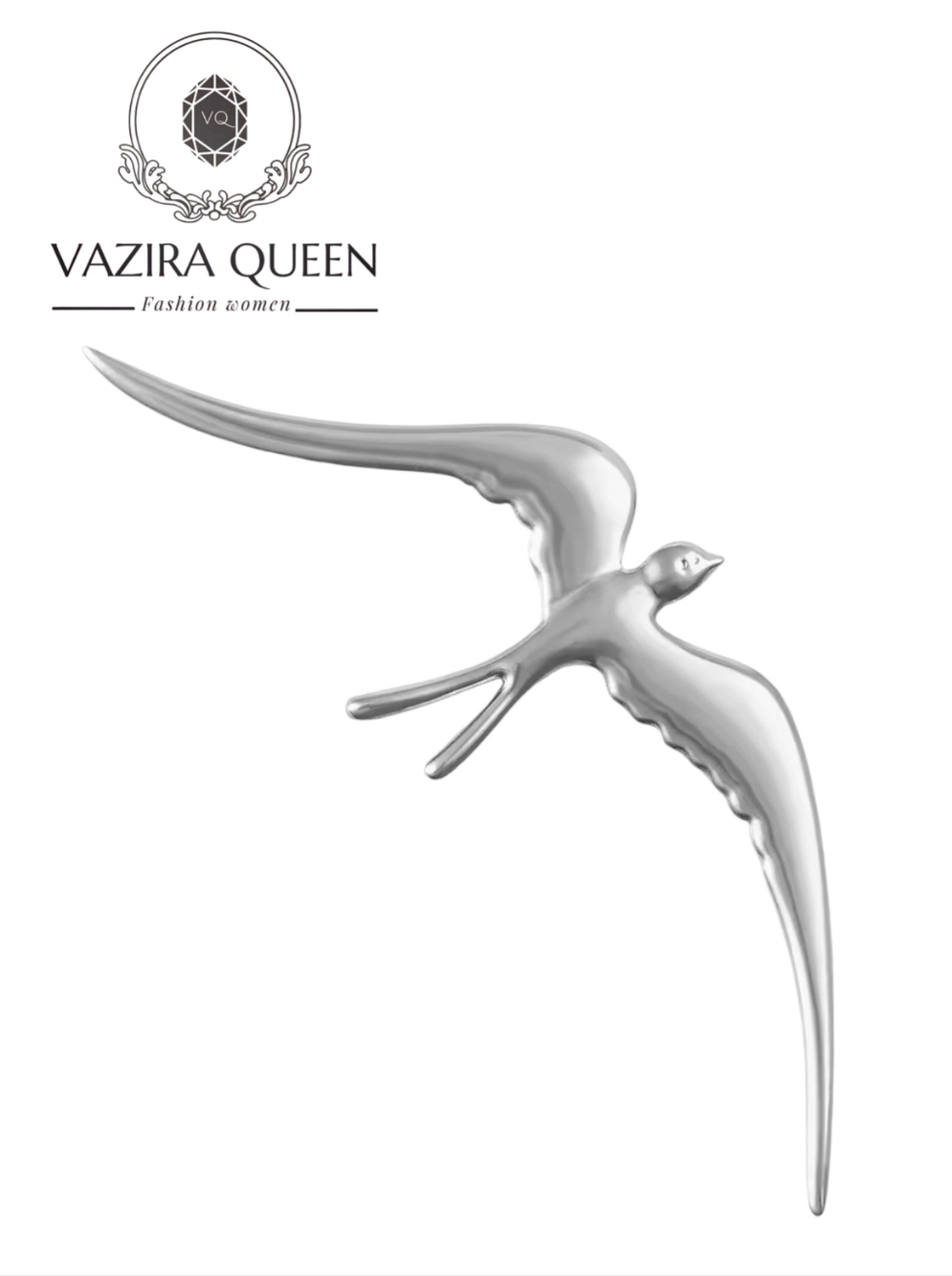 VQ Swallow Brooch